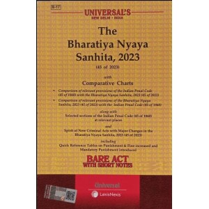Universal’s The Bharatiya Nyaya Sanhita 2023 Bare Act 2024